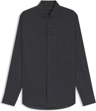 BOSS BECKHAM x regular-fit-shirt in linen