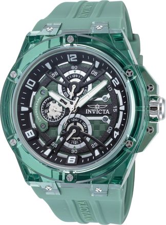 Invicta Mens Racing 46mm Green Quartz Watch