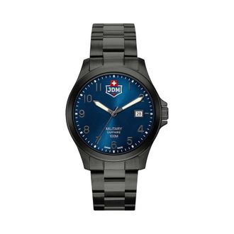 JDM Military Alpha I Blue Dial Mens Watch JDM-WG001-07
