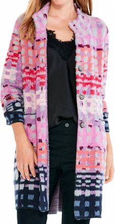 Nic+Zoe Willa Winter Heat Coatigan - Plus In Multi