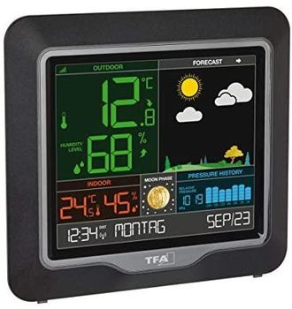 TFA Dostmann Tfa Dostmann - Tfa-dostmann Season Negro, Gris Bater&iacute;a