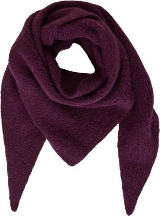 Moss Copenhagen Hope Scarf - Dames - Accessoires - Paars - Maat: ONE Size Wol