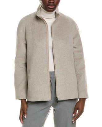 Cinzia Rocca Icons Wool-Blend Short Coat