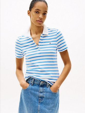 Tommy Hilfiger Polo 1985 de piqu&eacute; con corte slim