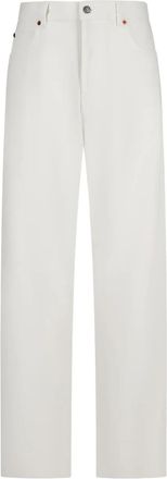 Haikure Pantaloni Napoli dritti - Bianco