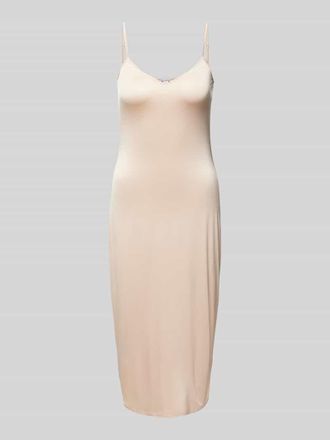 Hanro Unterkleid mit V-Ausschnitt in Beige, Größe XS
