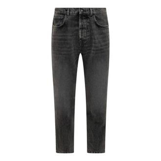Amish Vintage Black Denim Tapered Leg Jeans