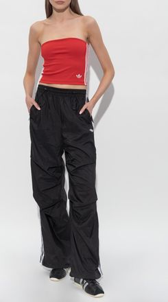 adidas Top With Exposed Shoulders, Womens, Red