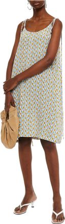 Marni Printed silk crepe de chine dress Size XS