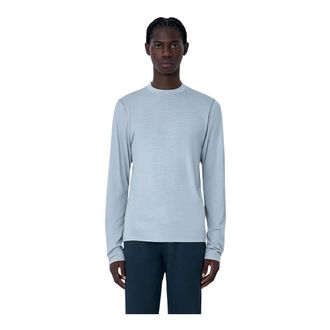 Rier Long Sleeve Tops, male, Gray, Size: XL Long Sleeve Crewneck Top