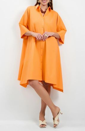 Trina Turk Seveso Dress in Aulenti Orange at Nordstrom, Size X-Large