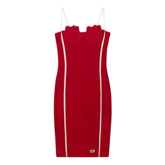 GCDS Hello Kitty Mini Jurk - Dames - Feestkleedjes - Rood - S - Kleedjes