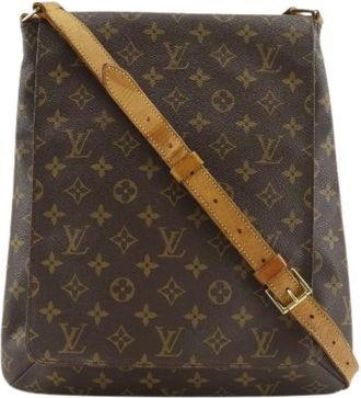 Louis Vuitton Pre-owned Cross Body Bags, female, Brown, Size: ONE SIZE Pre-owned Musette Monogram Shoulder Bag