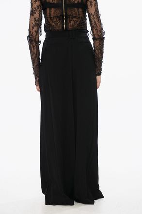 Balmain Pantaloni a 2 Pinces in Crepe di Viscosa Balmain