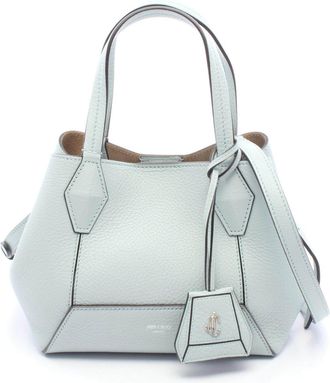 Jimmy Choo London Diamond Small Calf Leather Tote Bag