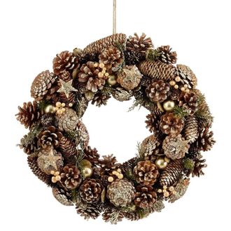 MiCa Decorations Guirnalda brant verde h9xb45xl45cm