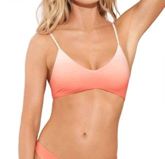 Maaji Reversible Sporty Bralette Top In Pink
