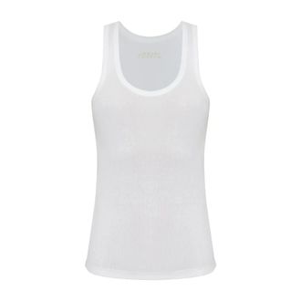 Isabel Marant White Thea Cami Top with Straps - female - Isabel Marant - Sleeveless Tops - White - S - Tops