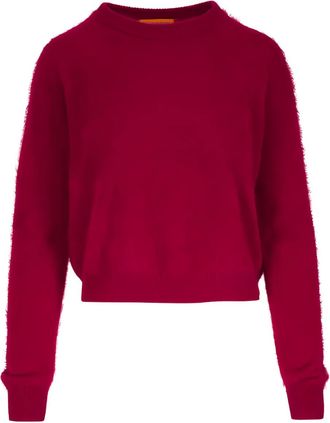 Guest In Residence Maglione girocollo in cashmere - Rosso