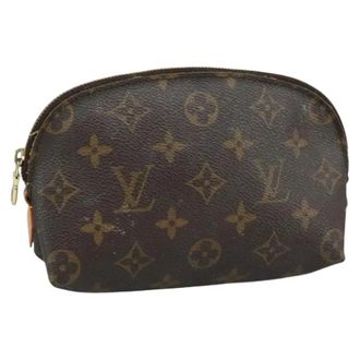 Louis Vuitton Pre-owned Cosmetic Pouch - - Pre-owned - Donna - Marrone - ONE SIZE