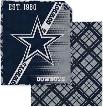 Pegasus Sports Dallas Cowboys Nfl Team Heritage Oversized Fleece Blanket