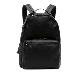 Valentino Pre-owned Studded Leather Backpack - Dames - Pre-owned - Zwart - Maat: ONE Size Leer