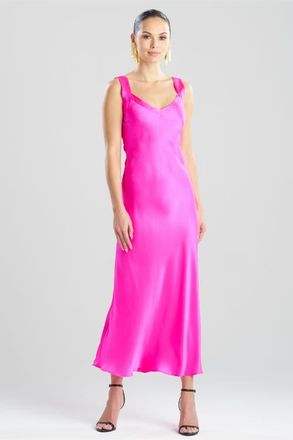 Natori Key Backless Gown in Fiesta Pink at Nordstrom, Size Small
