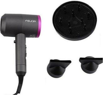 Trade Shop Trade Shop - Asciugacapelli Phon Professionale 1100w Diffusore 2 Beccucci Felicia Accessori