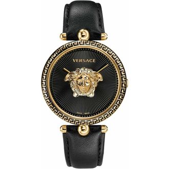 Versace Vco020017 Palazzo Empire Horloge - unisex - Accessoires - Zwart - Maat: ONE Size