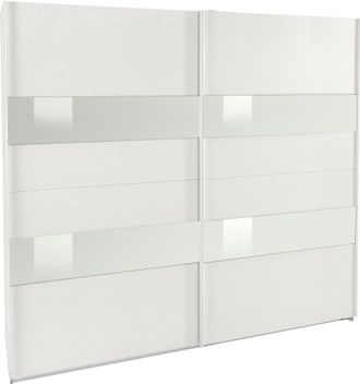 Wimex Schwebetürenschrank »Altona« mit Glaselementen und zusätzlichen Einlegeböden