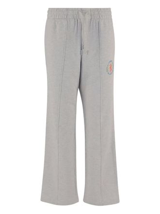 Casablanca Pantaloni sportivi con logo - Grigio