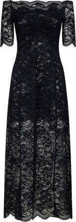 Paco Rabanne Jurken - Dames - Maxi kleedjes - Zwart - M - Kleedjes