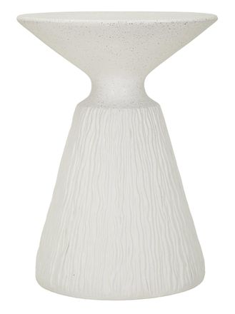 Mauro Ferretti Mesa de centro de magnesio blanco, &oslash; 40x53 cm