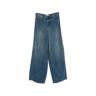 Lois Jeans, Dames, Blauw, W25, Denim, Aerea Wide Jeans