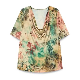 Fiorella Rubino Overhemden, Dames, Groen, 2Xl, Blouses