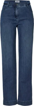 Toni Dames, Jeans, Blauw, Maat: XL