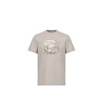 Moncler Moncler Monduck Cotton T-shirt, Men, Grey, Size: 3xl