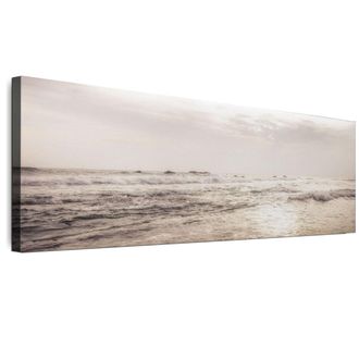 OEM Cuadro Sobre Lienzo Italiano De 120 X 40 Cm - Estilo Boho - Naturaleza Cuadro Sobre Lienzo Italiano De 135 X 45 Cm - Estilo Boho - Naturaleza