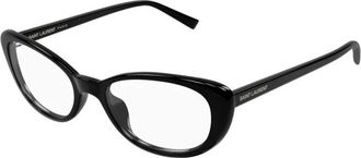 Saint Laurent Optisch Montuur - Dames - Brillen - Zwart - 52 MM - Accessoires