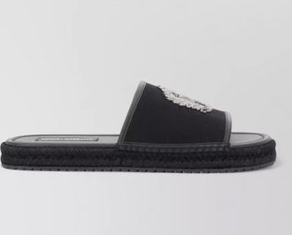 Dolce & Gabbana leather espadrilles