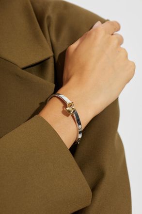 Kate Spade New York Brass Bracelet, Womens, Silver