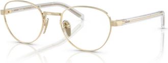 Prada B53v Vista Rounded Cat-Eye Eyeglasses