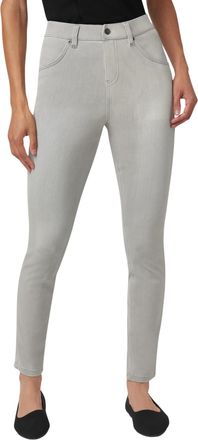 Hue Womens Ultra Soft High Waist Denim Leggings, Silver Grey Wash, Medium
