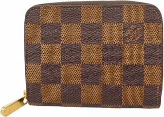 Louis Vuitton Ebene Coin Purse/Coin Case (Pre-Owned)