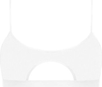 Maison Close Bralette Pure Tentation - Bianco
