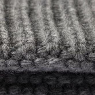 Miu Miu 5HC5392F8S Ribbed Knit Beanie - Gray