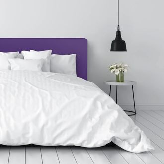 Happers Cabecero De Cama Lila Tapizado 144x49x7 (cama 135) Lila