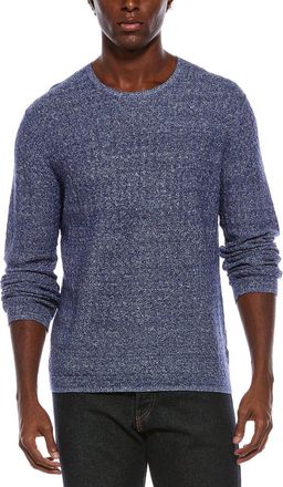 John Varvatos Mcclain Linen, Wool, & Silk-Blend Crewneck Sweater