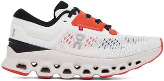 On White Cloudstratus 3 Sneakers