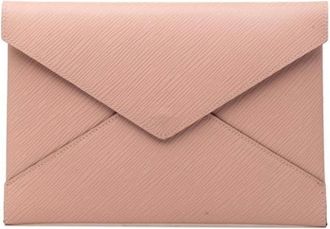 Louis Vuitton Pre-owned Vintage Clutch Bag - Dames - Vintage Accessoires - Roze - ONE Size - Leer - Vintage